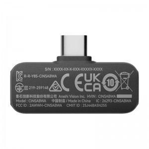 Insta360 Mic Air (1 TX + 1 RX) vezeték nélküli mikrofon szett-7