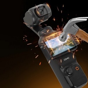 Sunnylife AR fényvisszaverődésgátló edzett üvegfólia Osmo Pocket 3 készülékhez üvegfólia-2