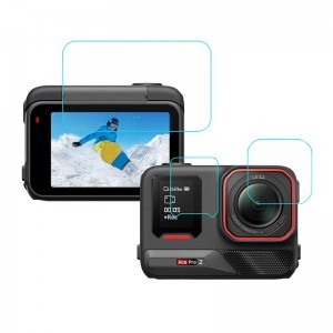Puluz 3 az 1-ben üvegfólia az Insta360 Ace Pro 2-höz