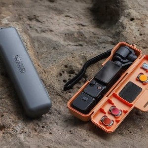 Sunnylife védőtáska szíjjal az Osmo Pocket 3-hoz (fekete)-1