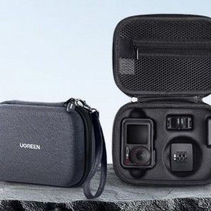 Ugreen LP913 tartozék és kameratáska DJI Osmo Action 5 Pro / 4 / 3 (fekete)-2