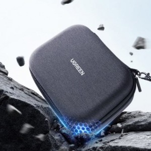 Ugreen LP913 tartozék és kameratáska DJI Osmo Action 5 Pro / 4 / 3 (fekete)-4