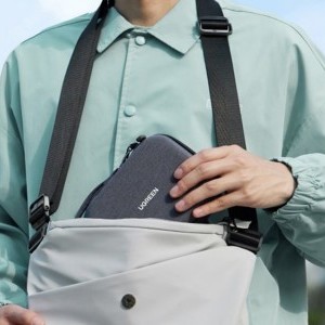 Ugreen LP913 tartozék és kameratáska DJI Osmo Action 5 Pro / 4 / 3 (fekete)-6