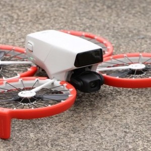 Sunnylife körkörös légcsavarvédő DJI Fliphez (piros)-3