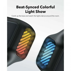 Bluetooth Hangszóró Anker SoundCore Boom 2, 80W, TWS, RGB, Vízálló, Fekete A3138011-7