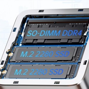 MiniPC G10 - AMD Ryzen 5 3500U -16GB RAM+512GB SSD-10