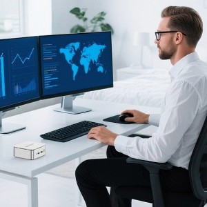 GMK MiniPC G10 - AMD Ryzen 5 3500U - 16 GB RAM + 1 TB SSD-7