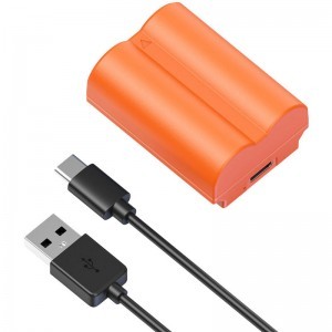 Smallrig NP-W235 USB-C Rechargeable Camera Battery Orange-3