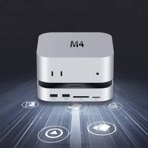 Ugreen CM841 11 az 1-ben dokkolóállomás, USB-C (szürke)-3