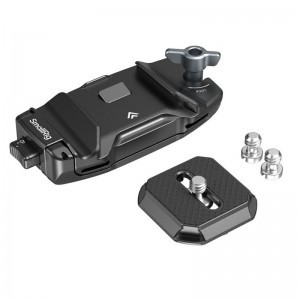 Smallrig 5053 Camera Clip with Quick Release Mount Plate Kit-5