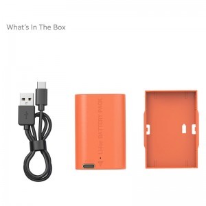 Smallrig 5407 Camera Battery for Canon LP-E6P Orange-6