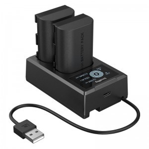 Smallrig 5409 Camera Battery and Charger Kit for Canon LP-E6P