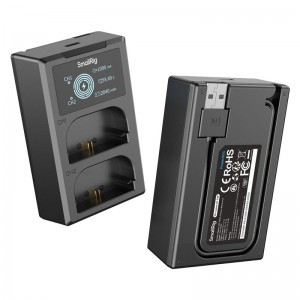 Smallrig 5409 Camera Battery and Charger Kit for Canon LP-E6P-3