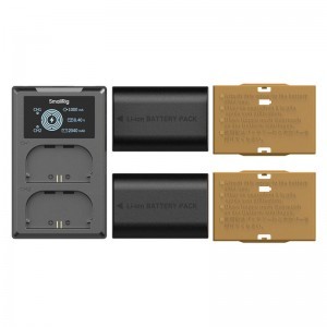 Smallrig 5409 Camera Battery and Charger Kit for Canon LP-E6P-5