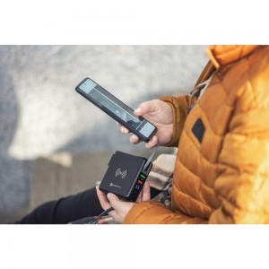 FORCELL F-ENERGY multifunkcionális töltő 20W 5 az 1-ben USB-C/villám kábellel, 10000mAh power bankkal és vezeték nélküli töltéssel 15W-24