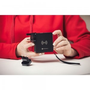 FORCELL F-ENERGY multifunkcionális töltő 20W 5 az 1-ben USB-C/villám kábellel, 10000mAh power bankkal és vezeték nélküli töltéssel 15W-4