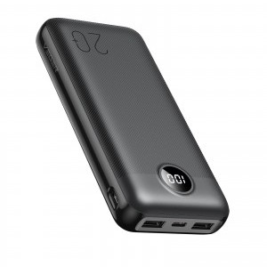 VEGER powerbank 20 000 mAh PD QC3.0 2A 20W L20S (VP2039PD / W2039PD) fekete