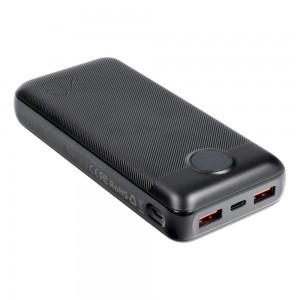 VEGER powerbank 20 000 mAh PD QC3.0 2A 20W L20S (VP2039PD / W2039PD) fekete-16