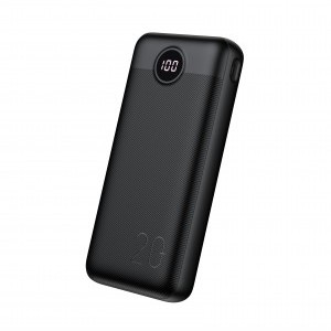 VEGER powerbank 20 000 mAh PD QC3.0 2A 20W L20S (VP2039PD / W2039PD) fekete-25