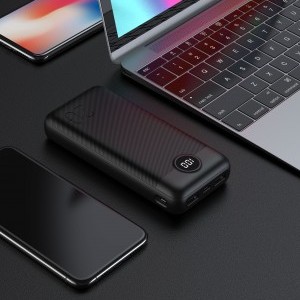 VEGER powerbank 20 000 mAh PD QC3.0 2A 20W L20S (VP2039PD / W2039PD) fekete-14