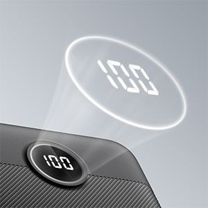 VEGER powerbank 20 000 mAh PD QC3.0 2A 20W L20S (VP2039PD / W2039PD) fekete-4