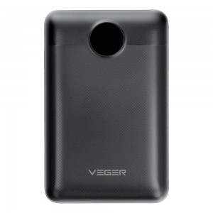 VEGER powerbank 20 000 mAh PD QC3.0 2A 22,5W S20 (W2053) fekete-28