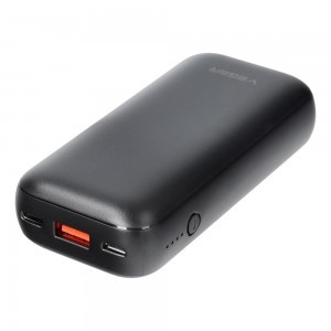 VEGER powerbank 10 000 mAh PD QC3.0 3A 20W S10 (W1135) fekete-8