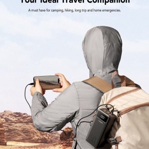 VEGER powerbank 50 000 mAh PD QC3.0 5A 22,5W Tank Lite (W5001) fekete-19