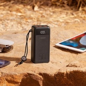VEGER powerbank 50 000 mAh PD QC3.0 5A 22,5W Tank Lite (W5001) fekete-3