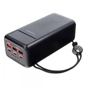 VEGER powerbank 50 000 mAh PD QC3.0 5A 22,5W Tank Lite (W5001) fekete-7