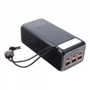 VEGER powerbank 50 000 mAh PD QC3.0 5A 22,5W Tank Lite (W5001) fekete-8