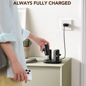 VEGER powerbank Pogo szett 4 x 5000 mAh fekete-4