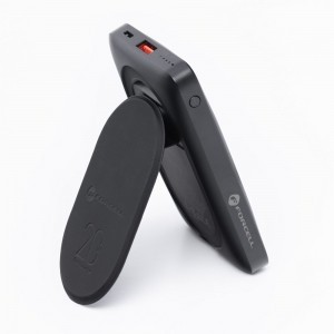 FORCELL F-ENERGY F10K2 MagStand powerbank MagSafe PD QC3.0 5A 20W 10 000mAh fekete-4