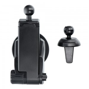 FORCELL autós tartó vezeték nélküli töltéssel automata érzékelővel + mágneses adapterekkel HS1 15W fekete-12