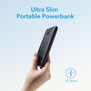 Powerbank Veger L10S (W1105PD) 10000mAh 20W 2A PD QC3.0 - fekete-8