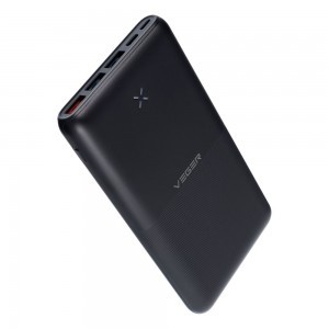 VEGER powerbank 20000 mAh PD QC3.0 3A 20W S22 (W2060) fekete