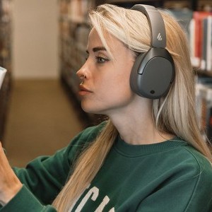 Edifier W830NB vezeték nélküli fejhallgatók (szürke)-5