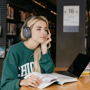 Edifier W830NB vezeték nélküli fejhallgatók (szürke)-3