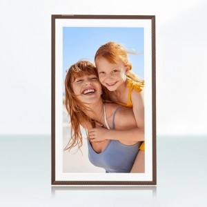 Arzopa D156 digitális képkeret (sötétbarna) 15,6