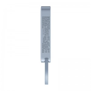 Ugreen MagFlow PB773 Magsafe powerbank 10000mAh, Qi2 25W (Szürke)-10