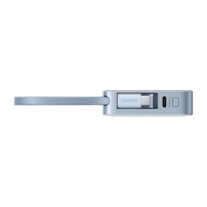 Ugreen MagFlow PB773 Magsafe powerbank 10000mAh, Qi2 25W (Szürke)-9