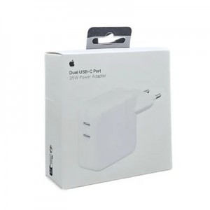 Apple gyári 35W kétportos USB Type-C hálózati töltő adapter (MW2K3ZM/A)-2