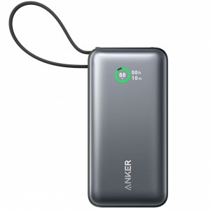 Powerbank Anker Nano, 10000mAh, 30W, QC + PD, Fekete A1259G11-1