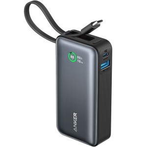 Powerbank Anker Nano, 10000mAh, 30W, QC + PD, Fekete A1259G11-2