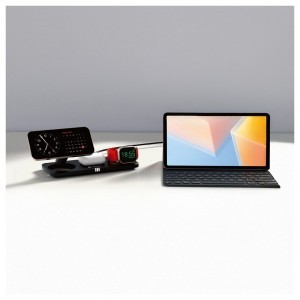 FORCELL F-ENERGY MagNetix 3 az 1-ben Qi2 20,5W vezeték nélküli töltő MagSafe kompatibilis fekete-5