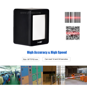 Vezeték nélküli 2D USB vonalkódolvasó, QR kód olvasó auto scann asztali YHD-9800D-4