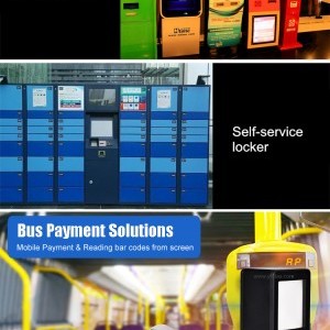 Vezeték nélküli 2D USB vonalkódolvasó, QR kód olvasó auto scann asztali YHD-9800D-3