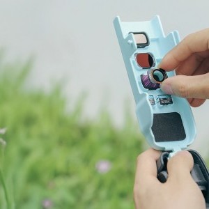 Sunnylife védőtáska szíjjal és zsinórral Osmo Pocket (szürke) tok-2