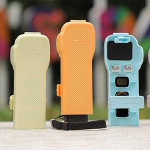 Sunnylife védőtáska szíjjal és zsinórral Osmo Pocket (szürke) tok-3