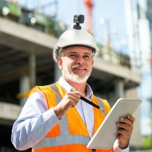 Hard Hat Camera Mount Base Insta 360-4